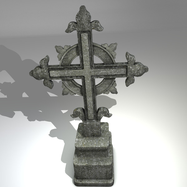 3d concrete cross - Concrete Cross by abramsdesign